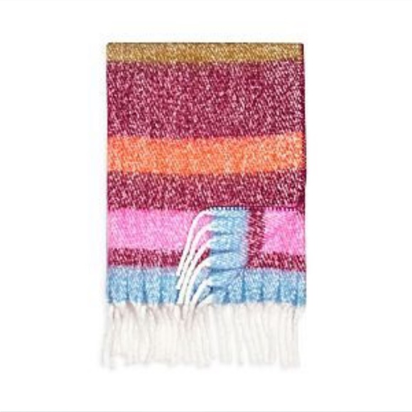 NWT Aqua throw blanket - Picture 1 of 5